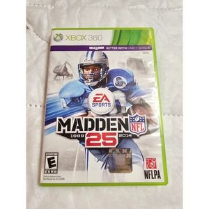 Madden NFL 25 Xbox‎ 360 Football Video Game Kinect Compatible EA Sports